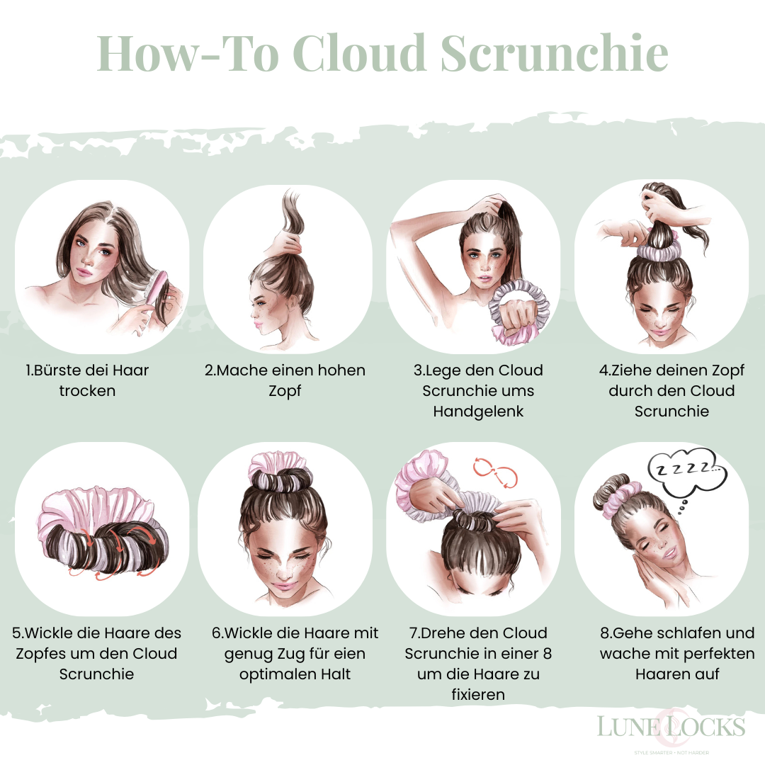 Lune Locks - Cloud Scrunchie